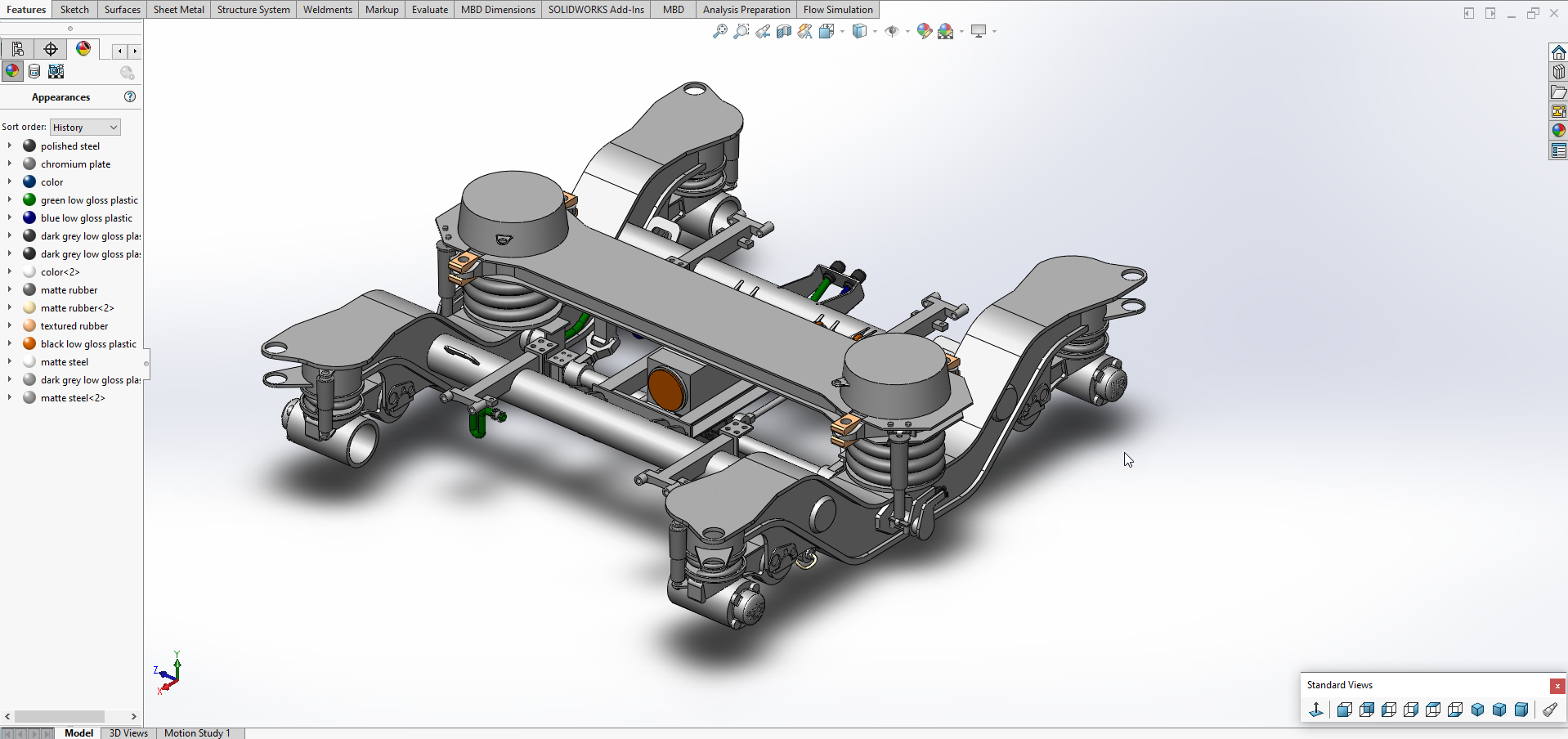 双层和发电机车列车